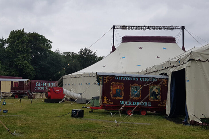 Suppliers of hay and straw to Giffords Circus