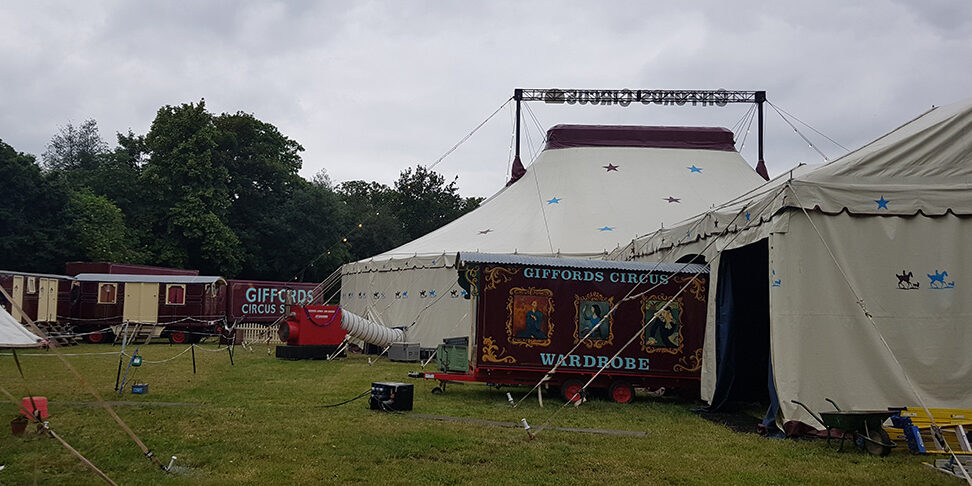 Suppliers of hay and straw to Giffords Circus